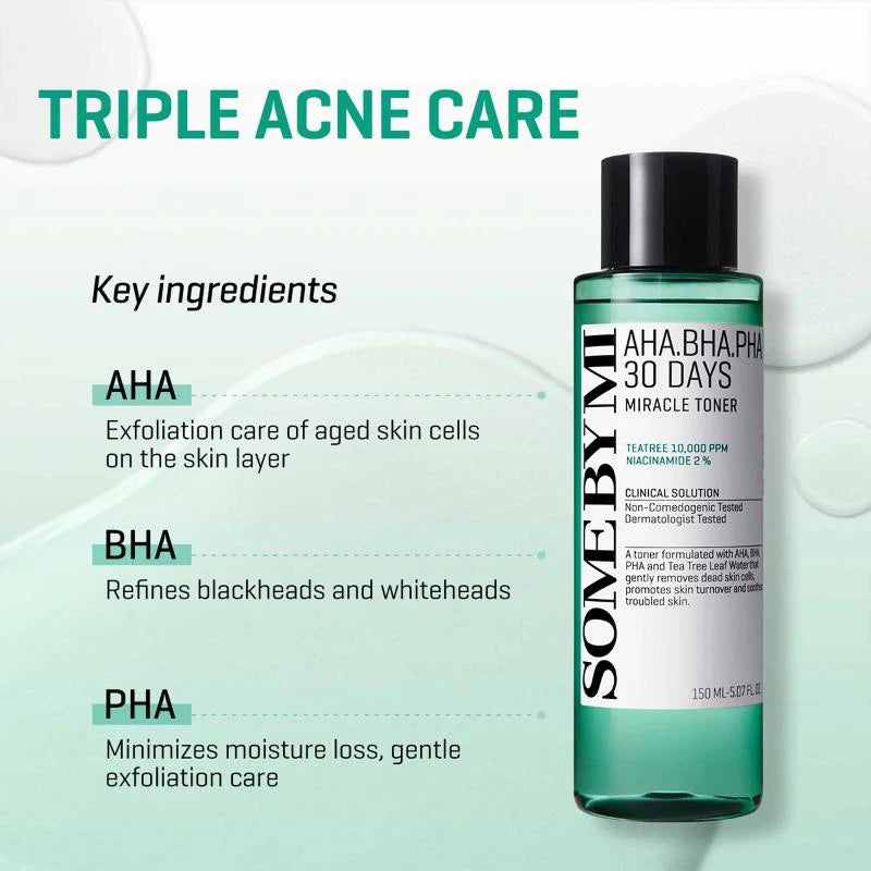 AHA BHA PHA 30 DAYS MIRACLE TONER
