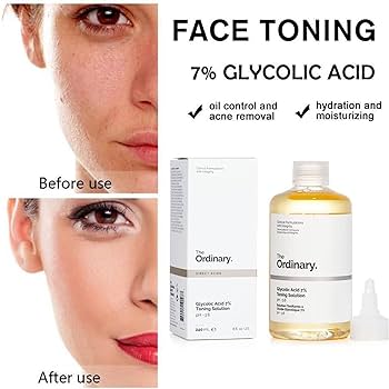 Glycolic acid 7% toning solution