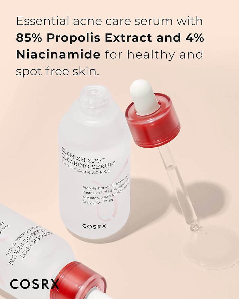 Blemish spot clearing serum