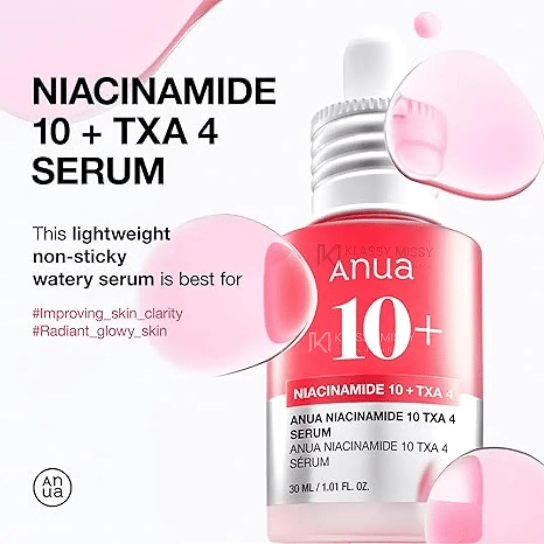 10+ niacinamide + Txa 4