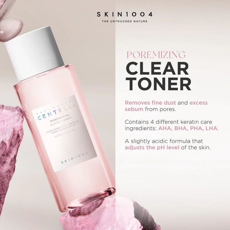 Poremizing Clear Toner
