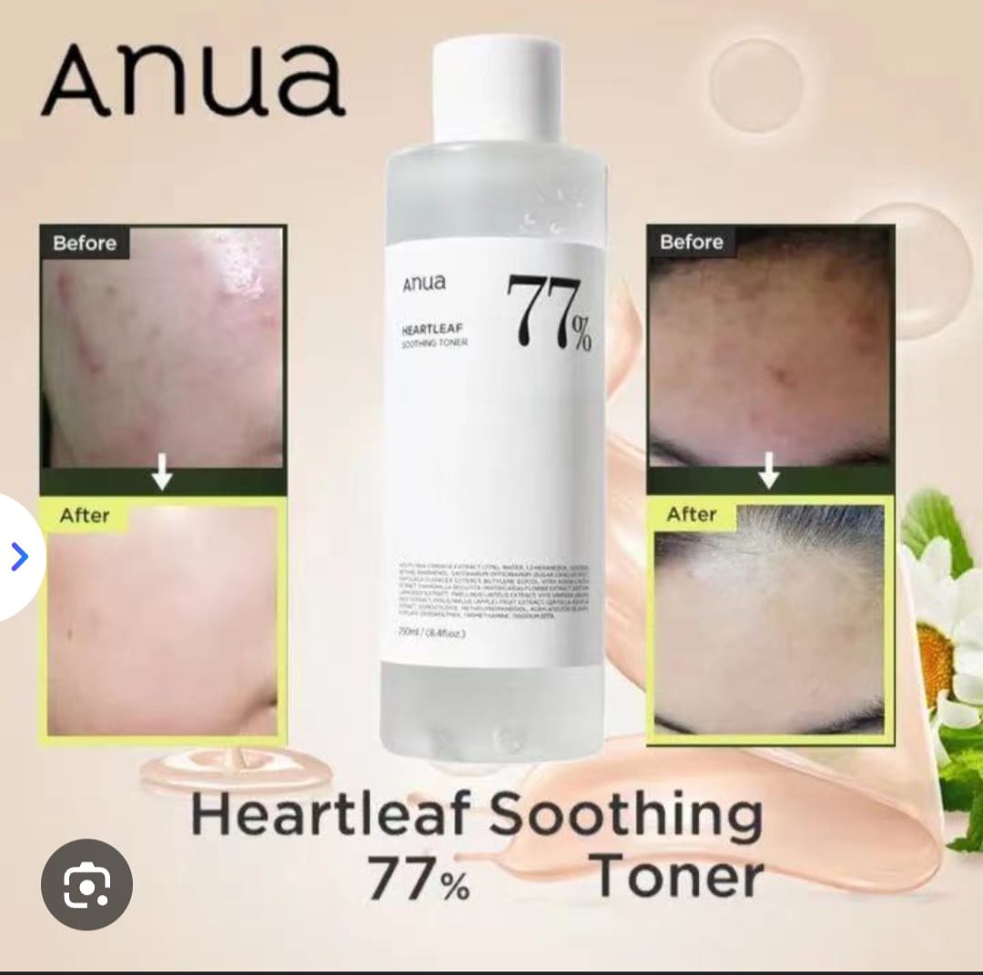 Heartleaf 77% soothing toner