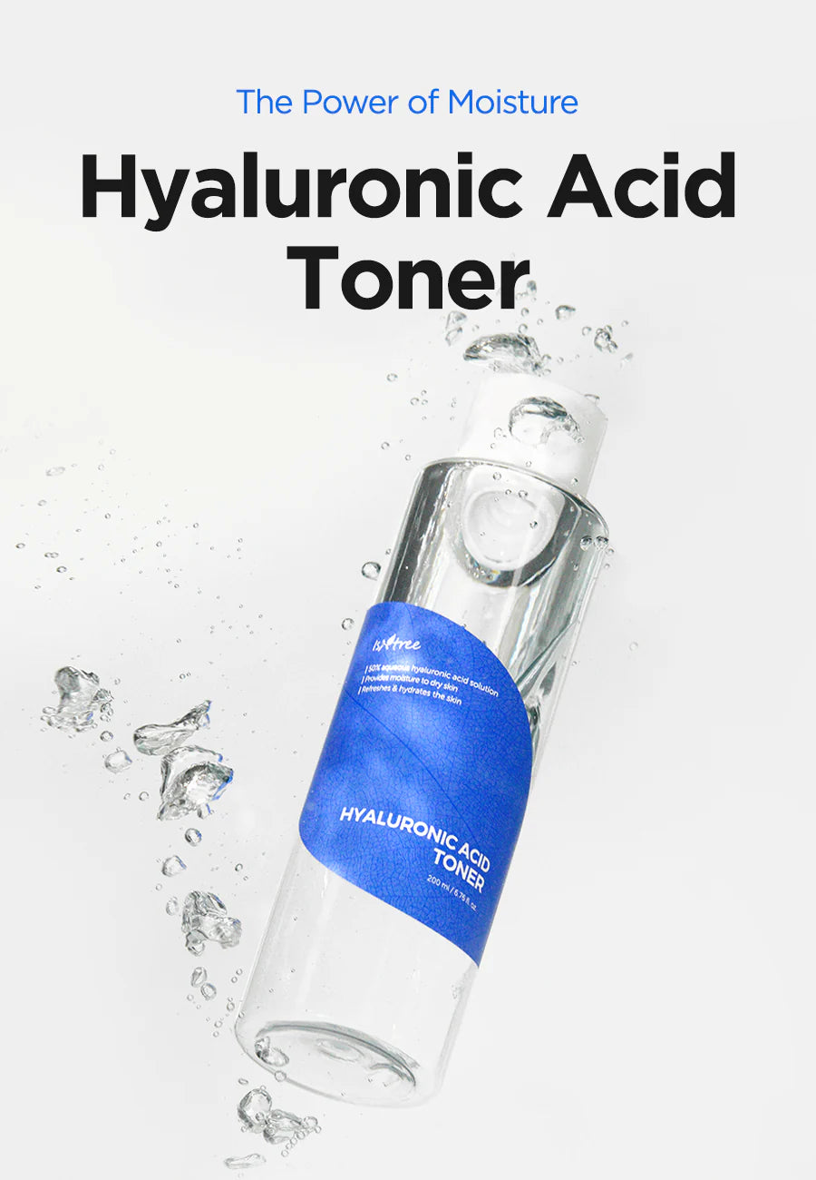 Hyaluronic acid toner