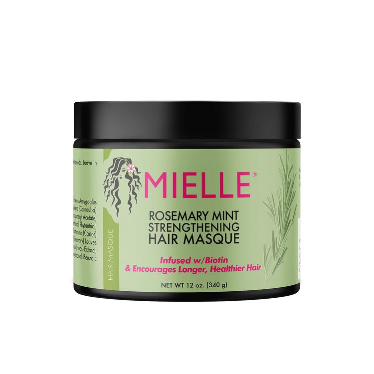 Rosemary mint strengthening hair mask