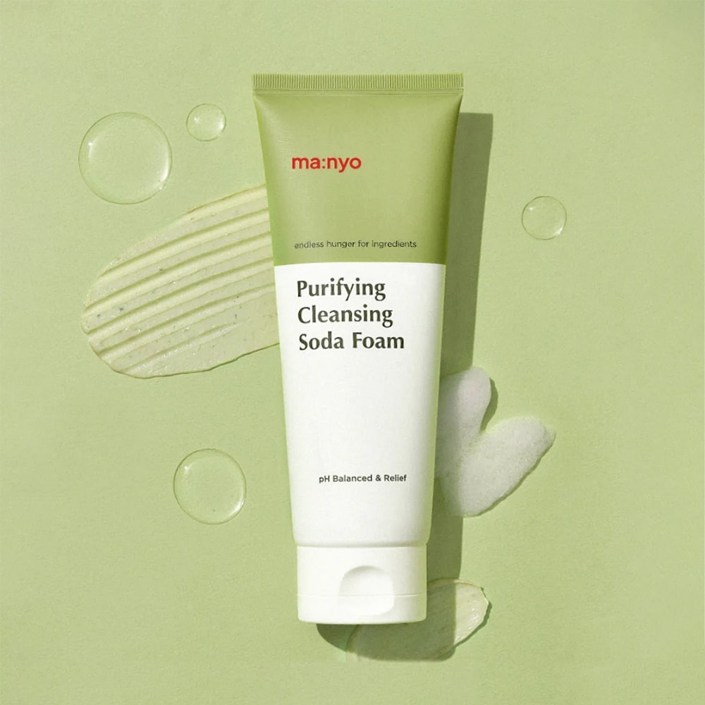 Purifying cleansing soda foam