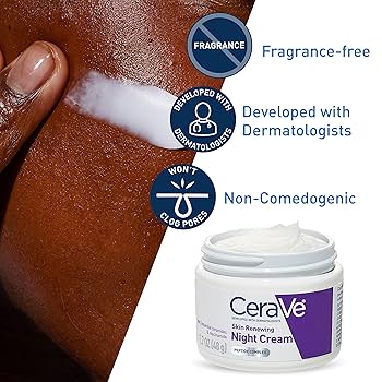 Skin renewing night cream
