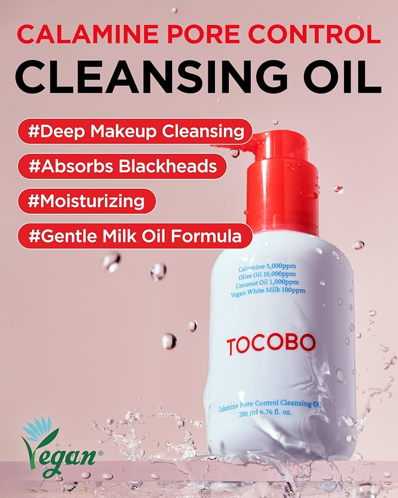 Calamine pore control cleansing oil