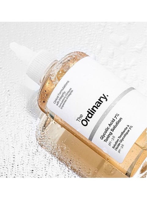 Glycolic acid 7% toning solution