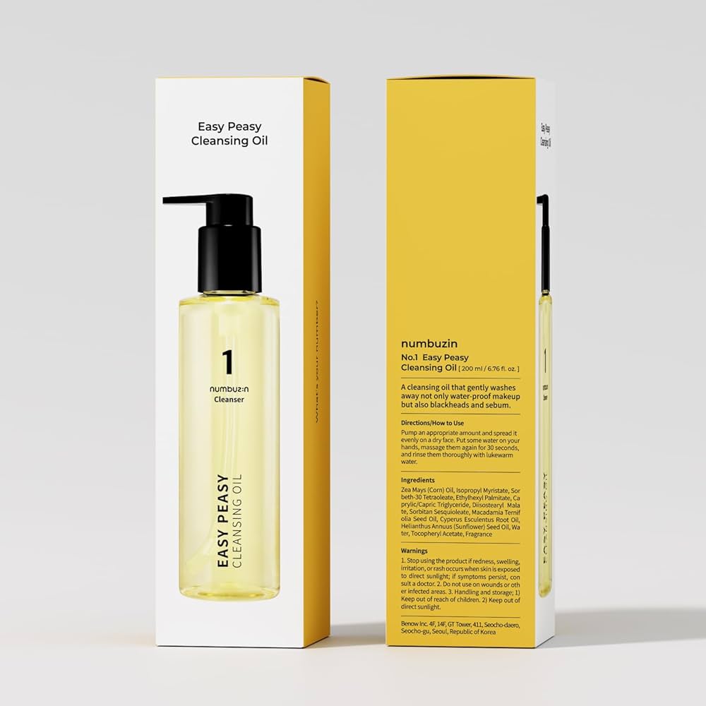 Easy peasy cleansing oil