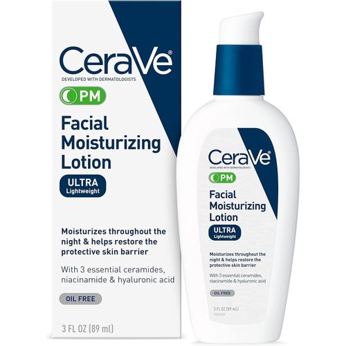 Facial moisturizing lotion ultra lightweight pm