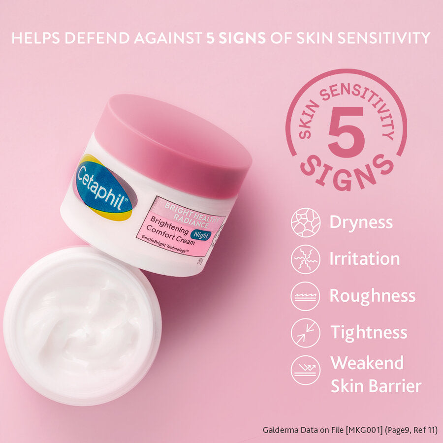 Brightening comfort cream night