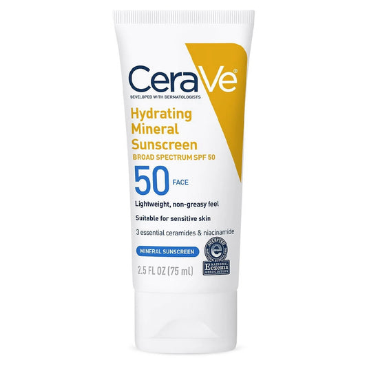 Hydrating mineral sunscreen 50 spf