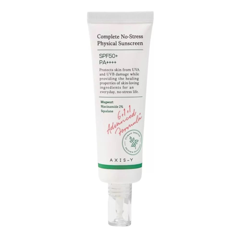 Complete no-stress physical sunscreen