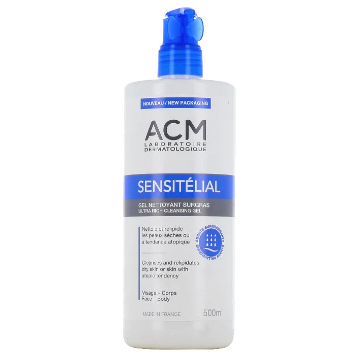 Sensitelial gel nettoyant surgras cleansing gel