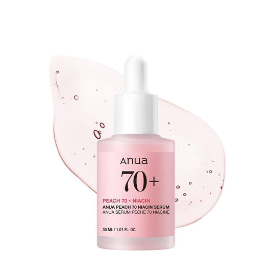 70 + peach serum