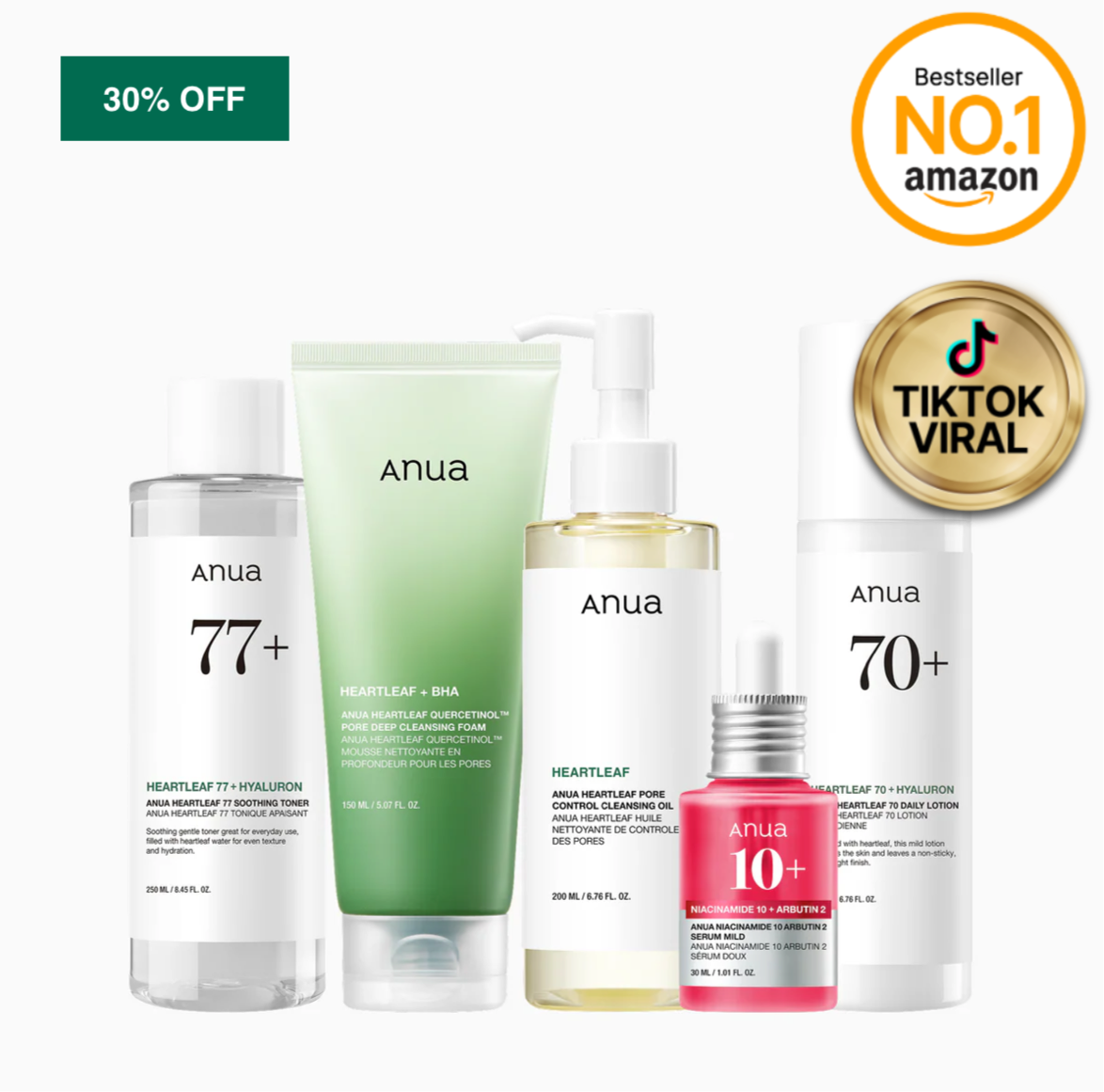 ANUA Heartleaf Skincare Set