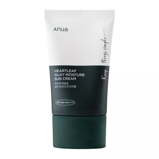 Heartleaf silky moisturizer sun cream spf+ PA+++
