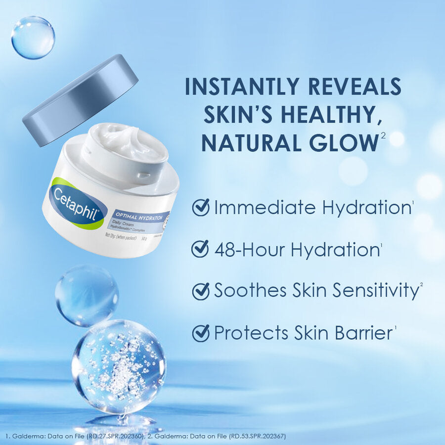 Optimal hydration healthy glow daily cream